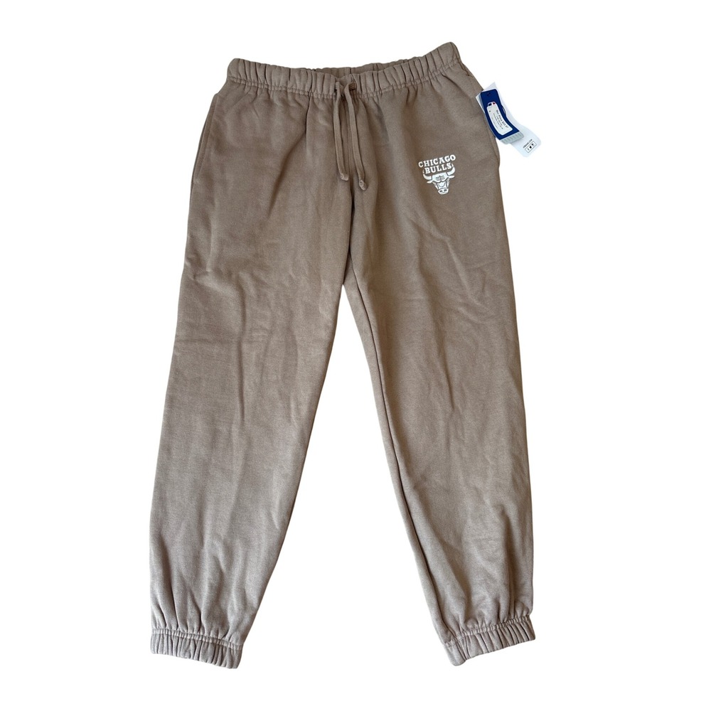 '47 Brand Chicago Bulls Sweatpants Women Brown NWT Joggers SIZE Small